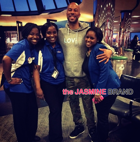 common-poses with airport staff-the jasmine brand