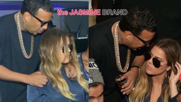 [Photos] French Montana & Girlfriend Khloe Kardashian Hit ATL Club Scene