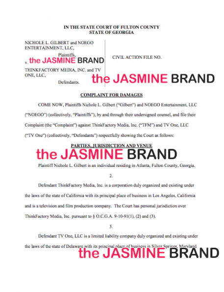 nicci gilbert-tv one lawsuit-hollywood divas-the jasmine brand