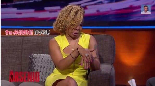 not wearing wedding ring-tameka tiny harris-arsenio hall show 2014-the jasmine brand