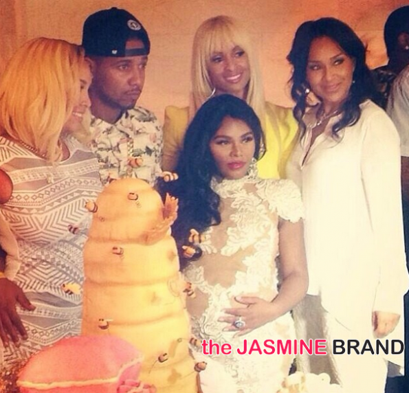 tiffany foxx-lisa raye-kimbella-lil kim baby shower 2014-the jasmine brand.jpg