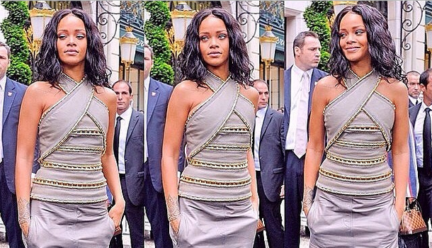 [Photos] Rihanna Launches ‘Rogue’ In Paris