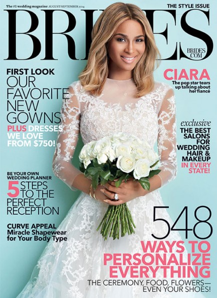 ciara covers bride magazine the jasmine brand