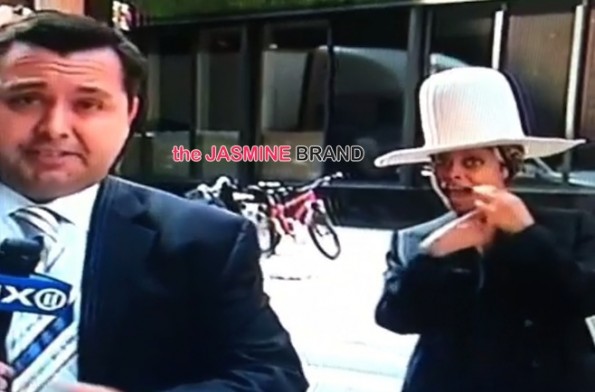 erykah badu pulls prank tries to kiss tv news anchor the jasmine brand