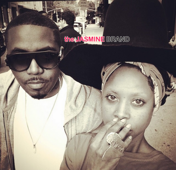 nas and erykah badu selfie the jasmine brand