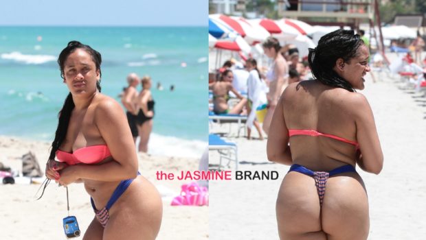 [Stop & Stare] Reality Star Natalie Nunn Rocks G String For Onlookers