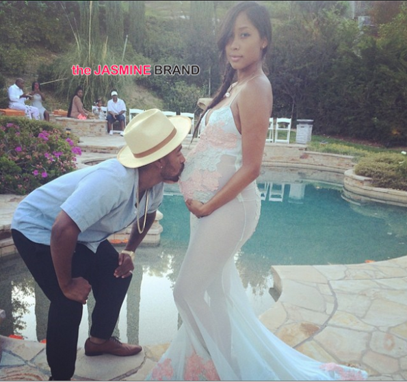 omarion and pregnant girlfriend apryl jones host baby shower i the jasmine brand