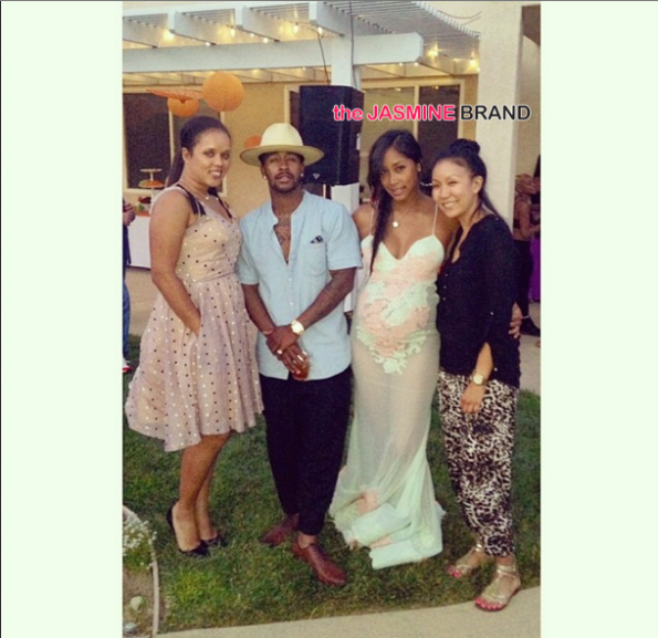 omarion and pregnant girlfriend apryl jones host baby shower the jasmine brand