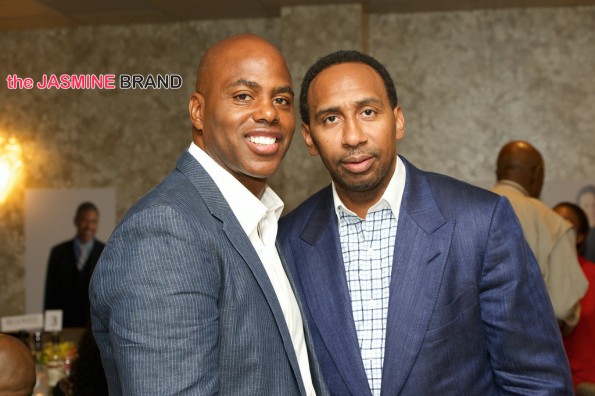 Kevin Frazier and Stephen A Smith 3rd annual Champions for Choice American Federation for Children 2014 the jasmine brand