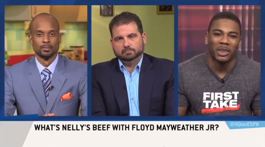 WATCH Nelly Takes Shots At Floyd Mayweather During ESPN Interview: He Hasn’...