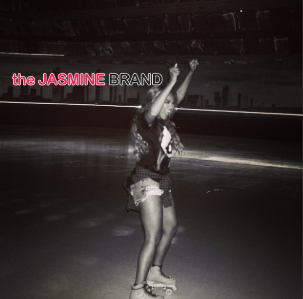 a beyonce roller skating on the run tour houston the jasmine brand