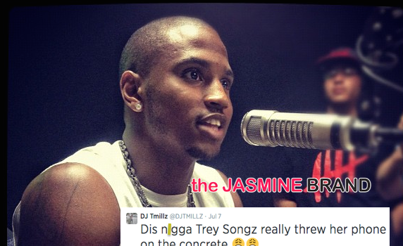 Ear Hustlin’ : Did Trey Songz Throw A Fan’s Phone For August Alsina Reference?