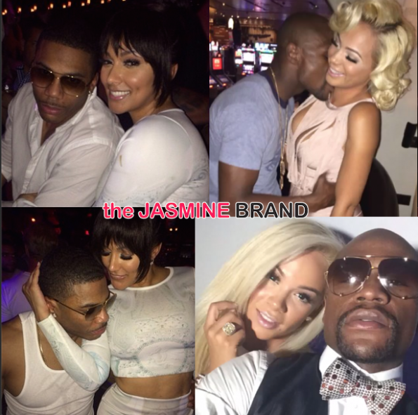 floyd mayweather declares love for girlfriend bad medina-shantel jackson gushes about boyfriend nelly the jasmine brand