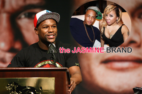 VIDEO Tiny Adamantly Denies Having Sex With Floyd Mayweather Hes Never Been In A Room With Me By Himself!