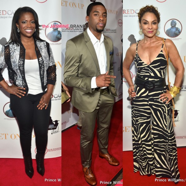 get on up premiere-chadwick boseman-jasmine guy-kandi burruss the jasmine brand