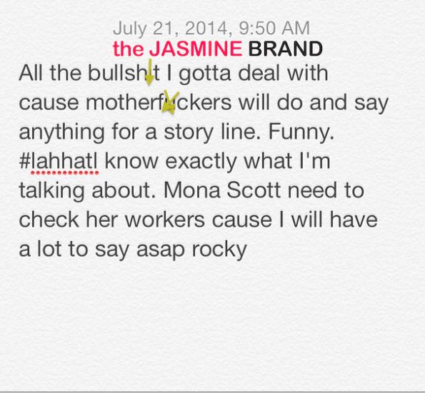 instagram thug joseline hernandez blasts mona scott young and benzino lhha reunion the jasmine brand
