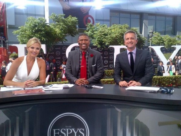 jalen rose-pre espys the jasmine brand