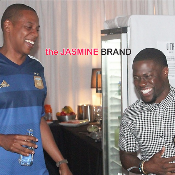 kevin hart on the run backstage in philly with jay z the jasmine brand
