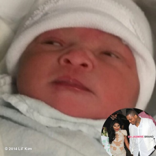 lil kim shares first photo of daughter the jasmine brand