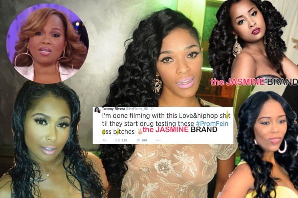 [VIDEO] Brawl Erupts During Love Hip Hop Atlanta Reunion, Tammy Rivera Quits Show