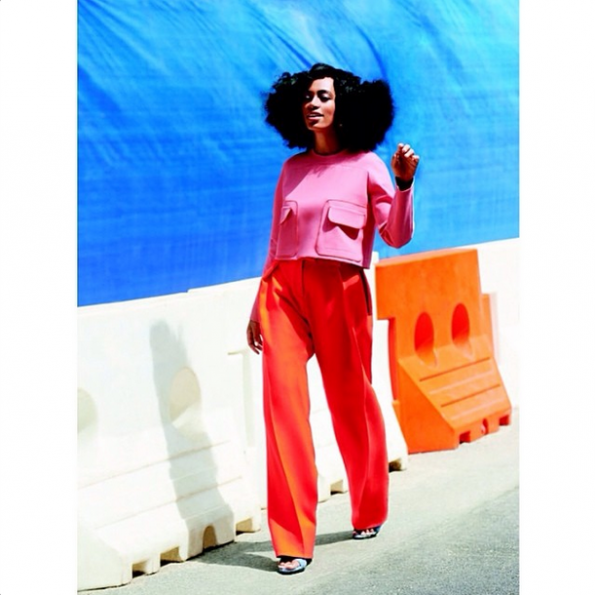 solange knowles lucky magazine spread the jasmine brand