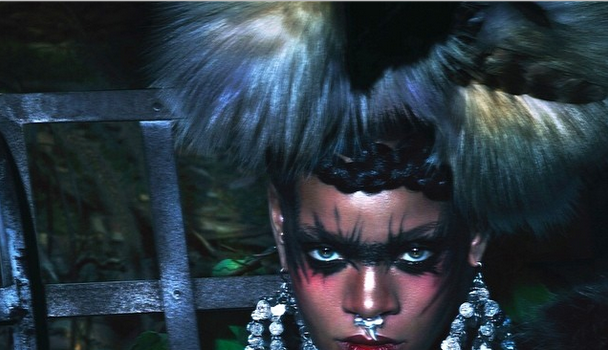 Nose Rings, Tribal Paint & Night Wolves: Rihanna Covers W Magazine