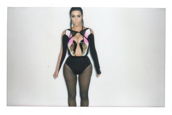 Cornrows & Leather: Kim Kardashian Goes UBER Edgy For HYPE Energy Shoot