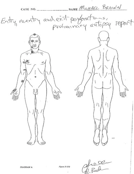 Mike Brown’s Preliminary Autopsy Released, Teen Shot 6 Times