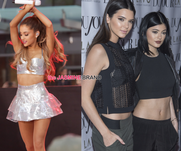 ariana grande today show-dujour magazine cover kylie and kendall jenner-the jasmine brand