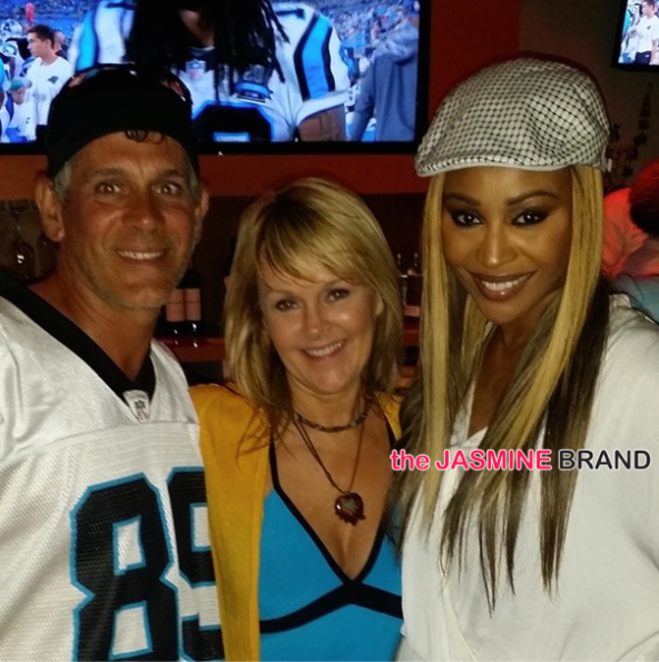 cynthia bailey-peter thomas-kordell stewart-open charlotte sports bar-the jasmine brand