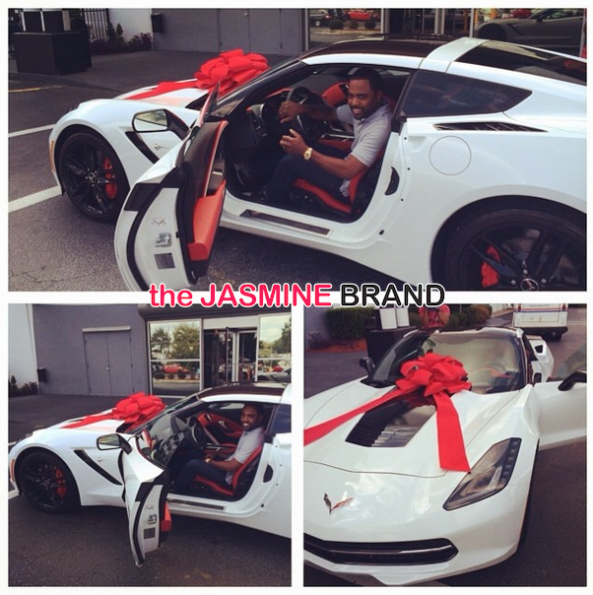 kandi burruss buys husband corvette birthday the jasmine brand