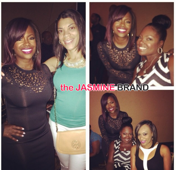 kandi burruss-hosts bedroom kandi conference atlanta 2014-with bridesmaids-the jasmine brand