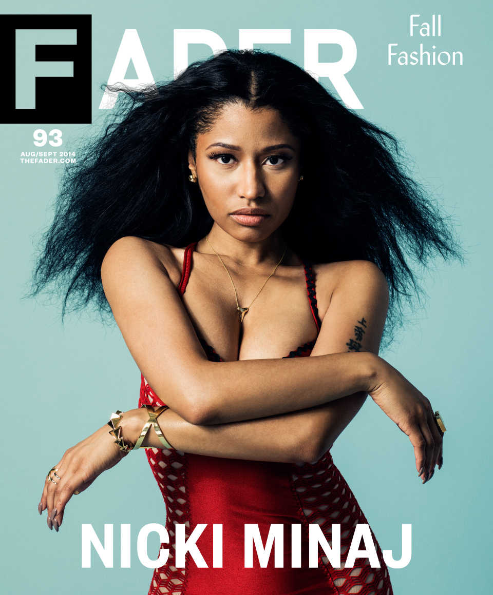 Nick Minaj En Double Penetration Nue - Nicki Minaj Covers 'The Fader': A Young Black Woman Can Sell Things Outside  of Music - theJasmineBRAND