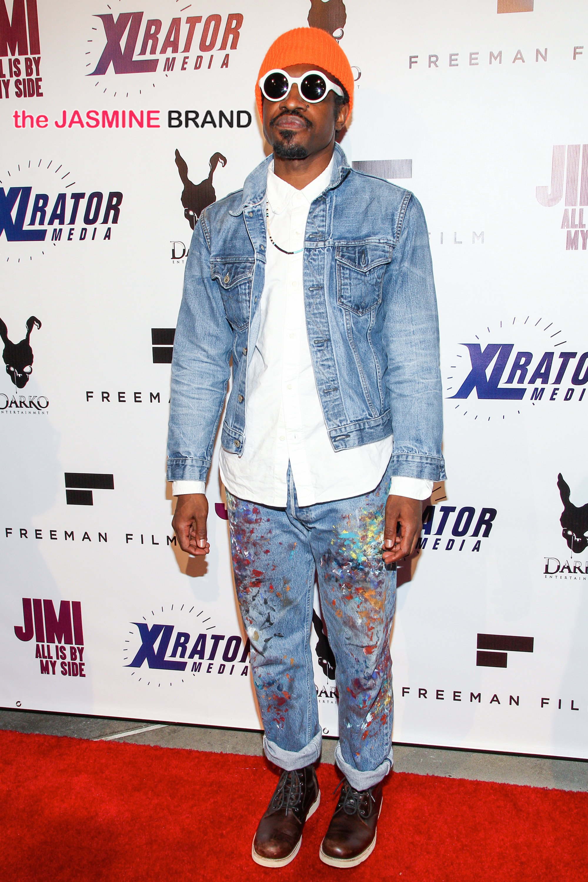 AndrÈ 3000 Benjamin attends the screening of 'Jimi: All Is By My Side'