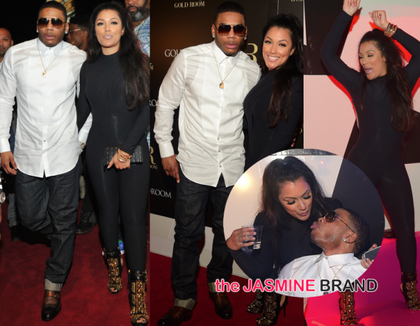 Nelly-Shantel Jackson-Party in Atlanta-the jasmine brand