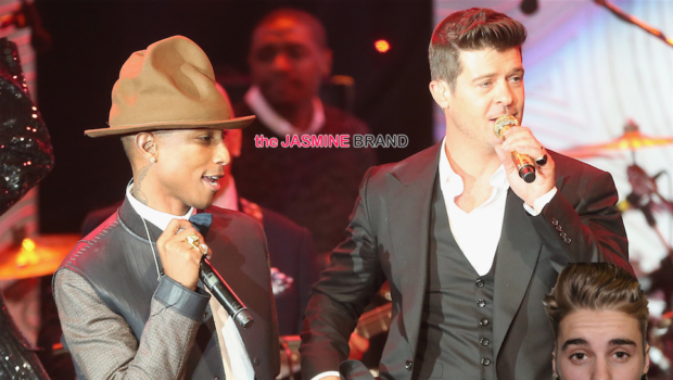[EXCLUSIVE] Pharrell & Robin Thicke Fear They Will Be Beiber’ed, Plead w/ Court to Seal Depositions