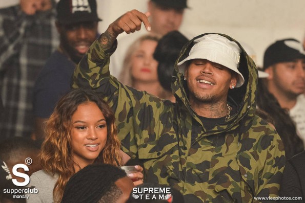 Supperclub Monday 09.22.14-Chris Brown + Karrueche