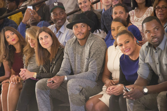 Derek Jeter, Carmelo Anthony, JR Smith & CC Sabathia at Haddad Brands'  Second Annual Kid's Rock! Fashion Show