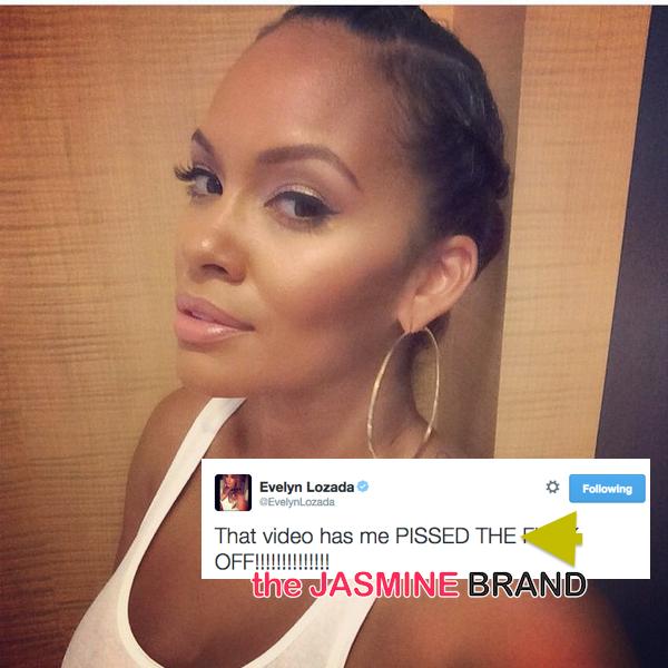Evelyn Lozada PISSED At Ray Rice Video: Ladies love yourself enough to leave!