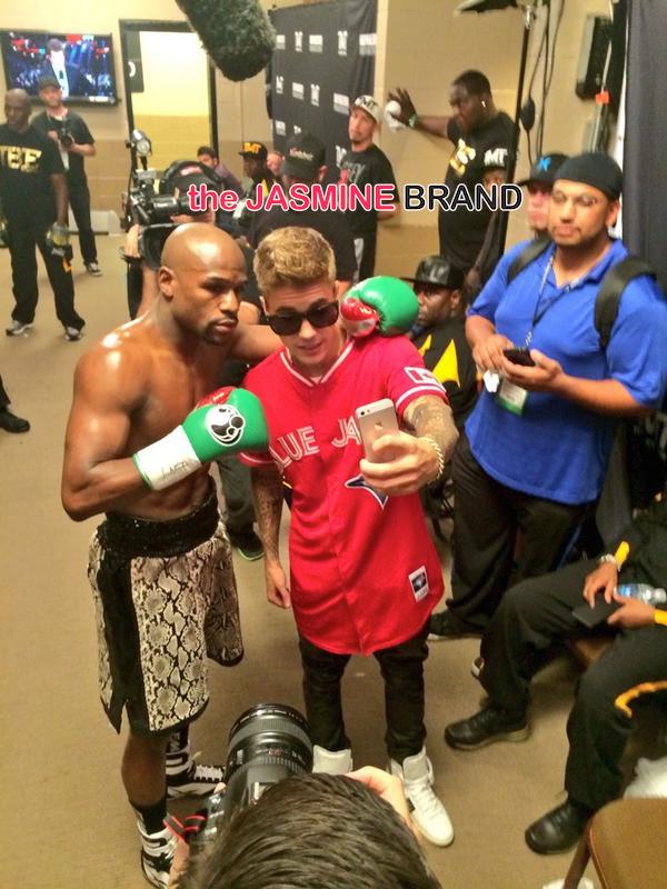 Floyd Mayweather and His Musician Friends: Justin Bieber, Mariah