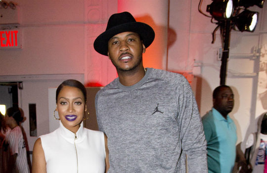 Carmelo Anthony Accused of Cheating On Lala, Impregnating Stripper