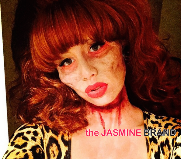 Amber Rose-Halloween Bday Party-the jasmine brand