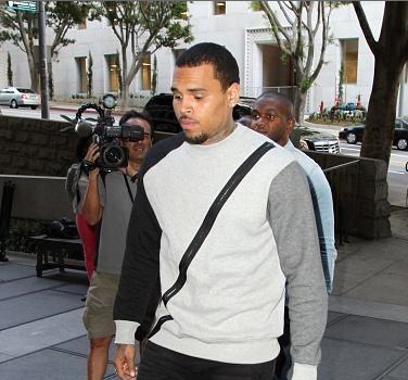 Chris Brown Hits DC For Court Appearance