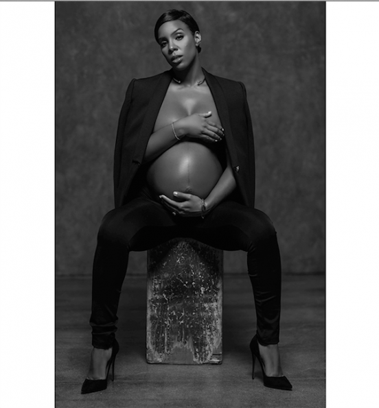Kelly Rowland-poses nude-ELLE 2014 pregnant-the jasmine brand.jpg