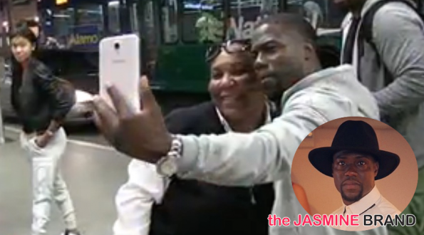 Kevin Hart-Pleads With National Shuttle Bus Driver-Selfie-Not to Be Fired-the jasmine brand