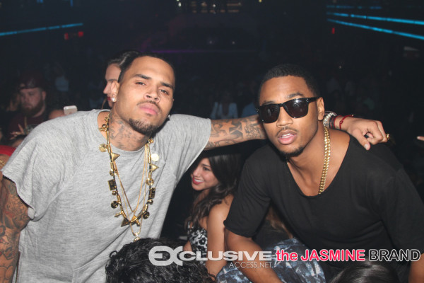 Chris Brown, Trey Songz, Ray J Party At Miami’s LIV [Photos]