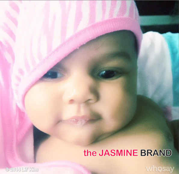 Lil Kim-Shares Photos of Daughter Reign-the jasmine brand
