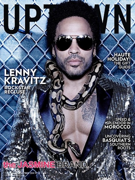 Rockstar-Lenny Kravitz-Snake-UPTOWN Cover-the jasmine brand