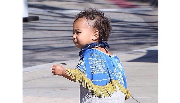 Best Dressed Baby: North West Hits The Pumpkin Patch