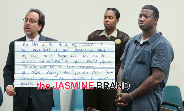 Gucci Mane Is A New Man, Read His Letter From Jail